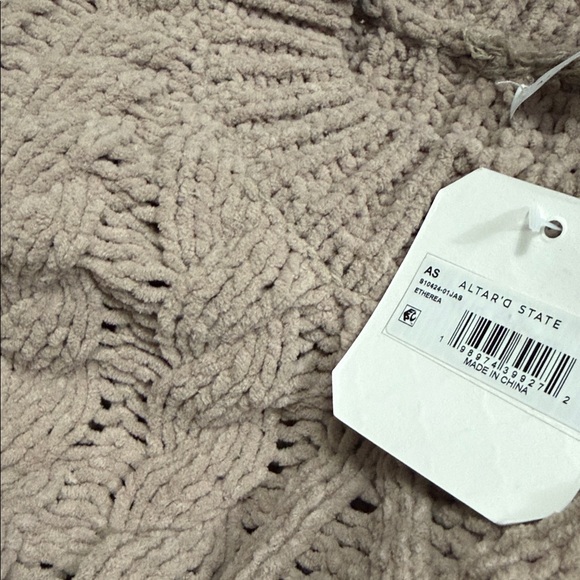 Altar'd State Colette Chenille ETHEREA Sweater NWT Size L - Picture 5 of 5
